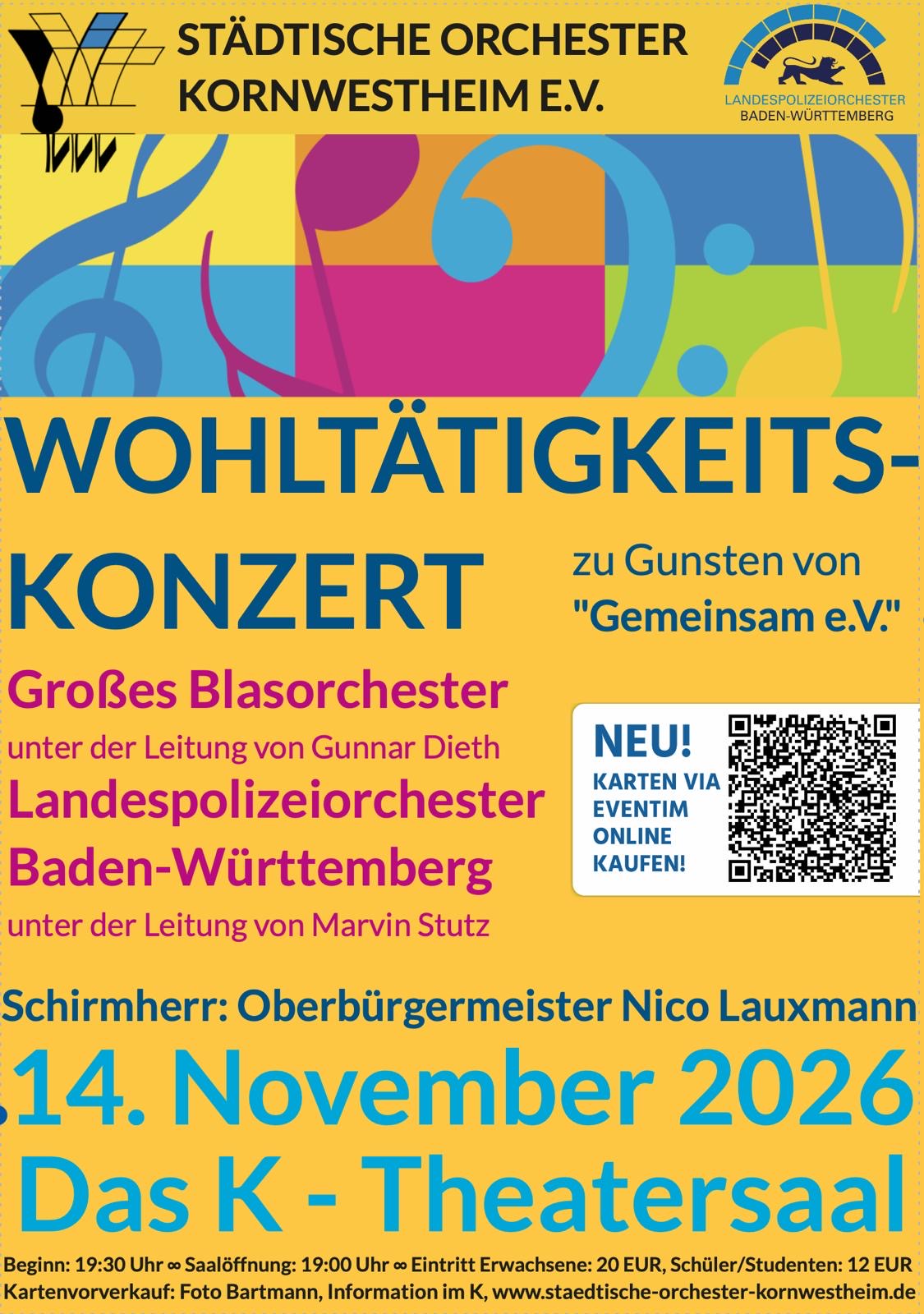 Wohltätigkeitskonzert 2026
